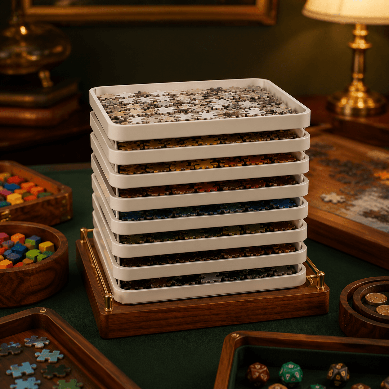 Puzzle Sorting Trays (8)