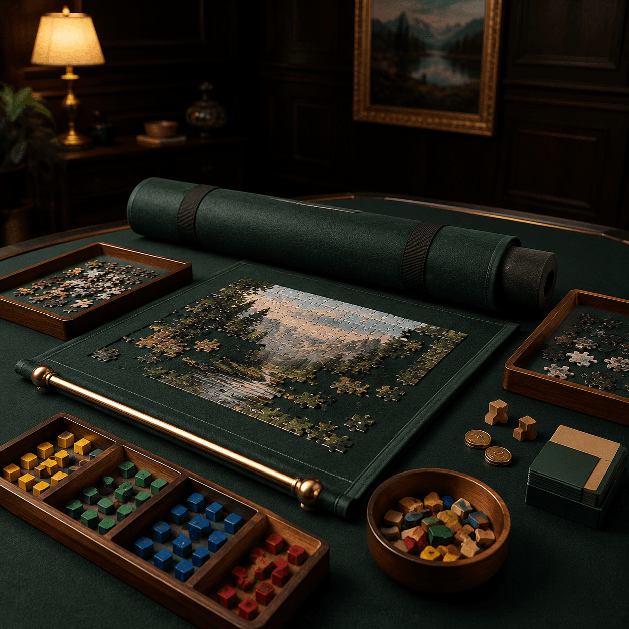Roll-Up Puzzle Mat