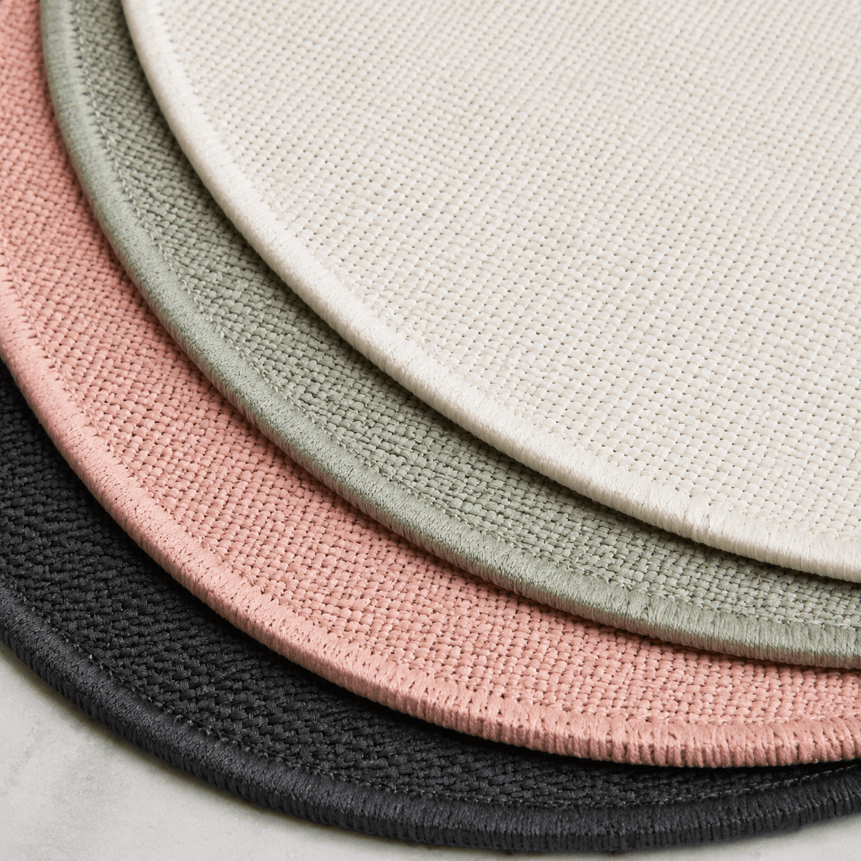 Serving Tray Mat Pair — Detail