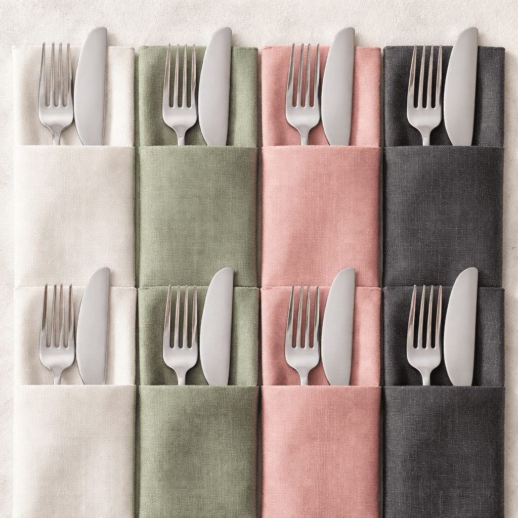 Utensil Pocket Sleeves (8) — Detail